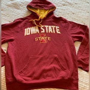 Iowa State Hooded Sweatshirt Size Large